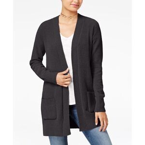 Ohmg Juniors Open Front Chenille Cardigan